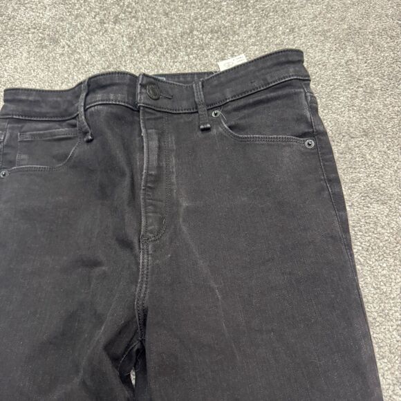 Abercrombie & Fitch Simone High Rise Super Skinny Denim Jeans Womens 28/6s Black - Picture 7 of 16